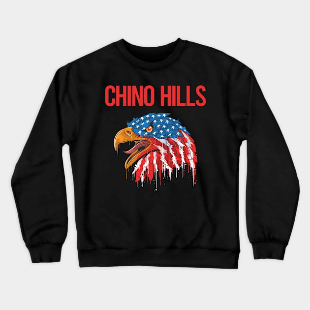USA Eagle Chino Hills Crewneck Sweatshirt by flaskoverhand